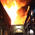 A large fire has broken out in London’s Camden Market