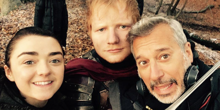Ed Sheeran is not happy about the reaction to his GOT cameo