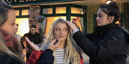 Corrie’s Lucy Fallon shares sister snap and the likeness is striking