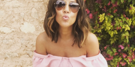 Caroline Flack gets close to Love Island fella and fans can’t cope