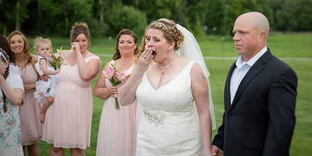 The amazing way this bride’s late son is with her on her wedding day