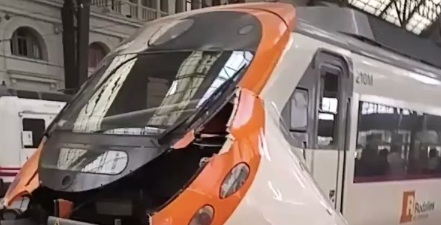 Dozens reported injured after train crashes at Barcelona station