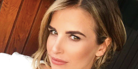 Vogue Williams’s glittering ASOS dress has us wanting to buy a Christmas outfit already