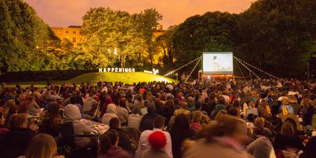 There’s an outdoor screening of Dirty Dancing in Dublin very soon