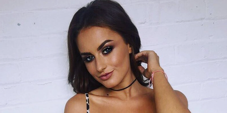 Love Island’s Amber was partying in Galway last night