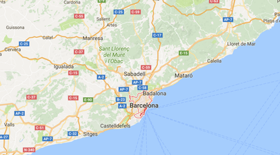 Injuries reported as van crashes into crowd in Barcelona