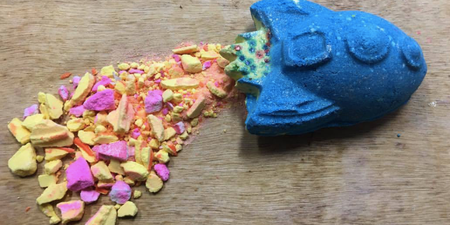 This bath bomb from Lush will help you reduce anxiety and stress