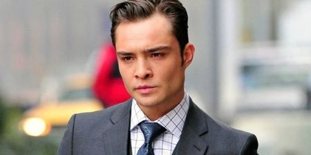 Ed Westwick’s new role is giving us ALL the Chuck Bass vibes