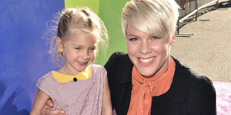 Pink delivers touching speech to her daughter at last night’s VMAs