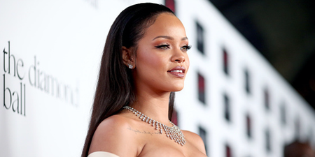 Fans speculate that Rihanna is pregnant after appearance at Diamond Ball