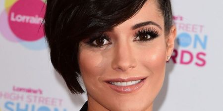 Frankie Bridge goes peroxide blonde and looks like an absolute babe