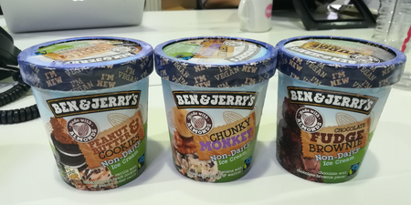 We tried the new Ben & Jerry’s vegan ice creams
