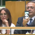 World leader’s daughter takes selfies during speech about genocide