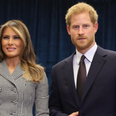 Everyone is talking about Prince Harry’s hand in this pic with Melania Trump