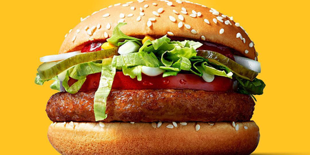 Avoiding meat? McDonald’s has officially launched its vegan burger