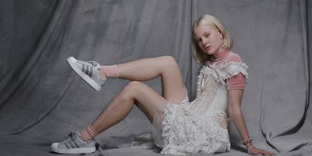 Swedish model receives rape threats after showing her hairy legs in an Adidas advert