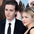 Brooklyn Beckham and Chloe Moretz were spotted at the Leinster game