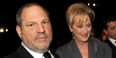 Meryl Streep has come out strongly against Harvey Weinstein