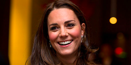 Kate Middleton pictured for first time since baby announcement