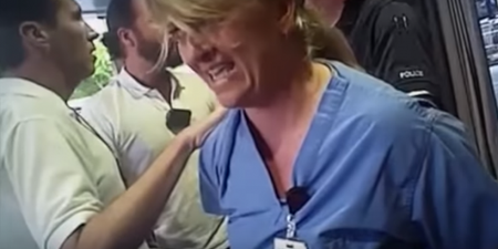 Cop fired for roughly handcuffing and dragging nurse out of hospital