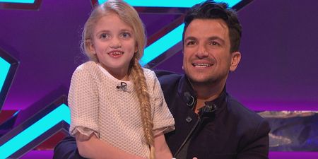 Princess is the image of her dad Peter Andre in this throwback pic