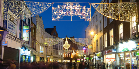 This is when the Christmas lights will be switched on in Dublin