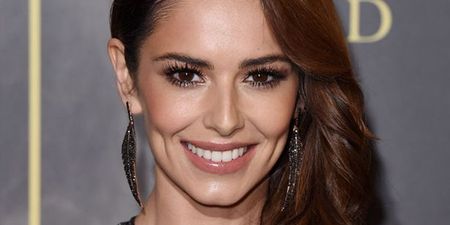 Cheryl wore the most stunning rainbow dress last night, and WOW