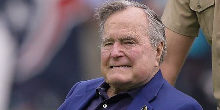 George H. W. Bush accused of sexually assaulting woman from his wheelchair