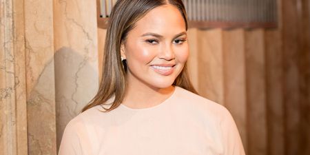 Chrissy Teigen shares first look at her unborn baby boy in adorable post
