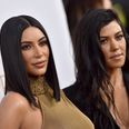 Kim Kardashian just mortified Kourtney with a throwback picture