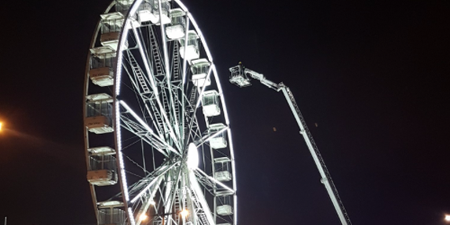 20 people rescued after getting trapped in big wheel at Galway market