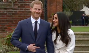 Here’s the FIRST picture of newly-engaged Prince Harry and Meghan Markle