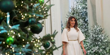 Melania Trump has got her Christmas decorations up and they are bizarre