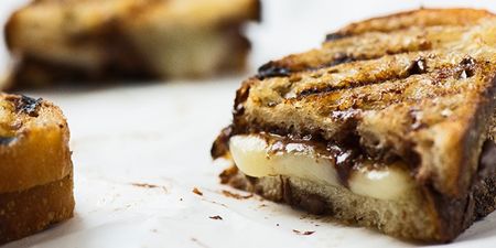 This Nutella grilled cheese is the sandwich of our dreams