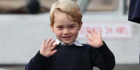 The role George played in his school play is revealed (and no, it’s not a king!)
