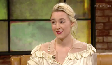 Here’s what Saoirse Ronan had to say about THAT Aer Lingus sketch