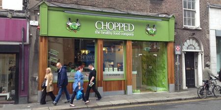 Chopped is giving away free salads at one of its stores this morning