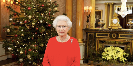 Buckingham Palace has gone totally EXTRA with the decorations this year