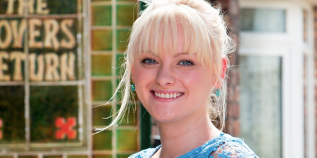 Corrie actress Katie has a new boyfriend and they’re SO loved-up
