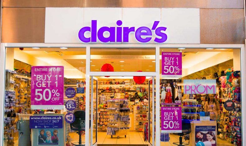 Claire's reveals it has pierced 100 million ears