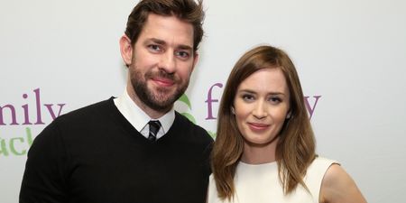 John Krasinski just gushed about his wife in the cutest interview ever