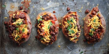 Feeling peckish? These stuffed sweet potatoes are exactly what you need