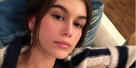 Kaia Gerber has just become the new face of a massive fashion label