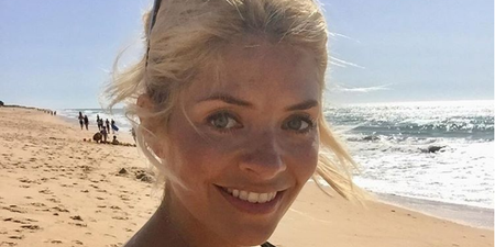 Holly Willoughby just wore the most flattering swimsuit while on holiday