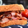 Er, we might have to disagree with the ‘most perfect rasher sandwich’