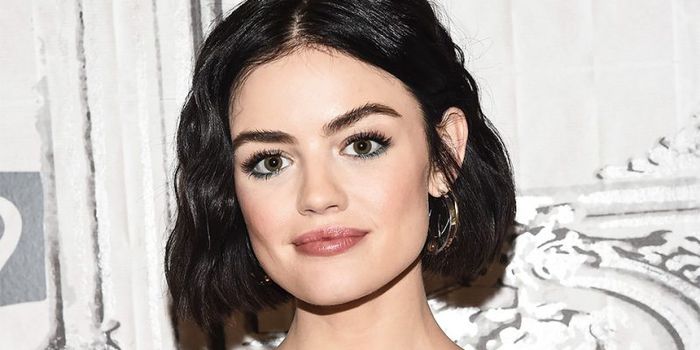 Lucy Hale is blonde now and we're convinced it suits her more than her natural shade
