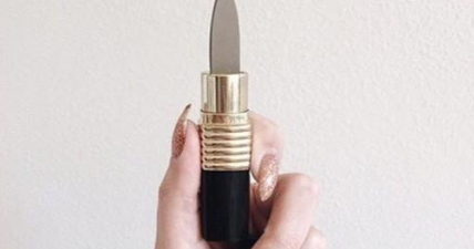 Instagram account criticised for selling knives disguised as lipsticks