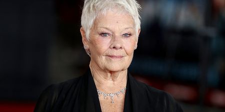 There was a pretty bad typo about Judi Dench at the SAGs last night