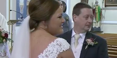 An Irish dad gave his daughter the sweetest surprise at her wedding
