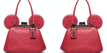 Coach handbags has teamed up with Minnie Mouse and it’s wonderful